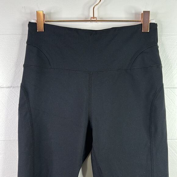 HUMPHRIES ARCHERY‎ Black Lounge Workout Gym Exercise Leggings Size Medium - Picture 7 of 8